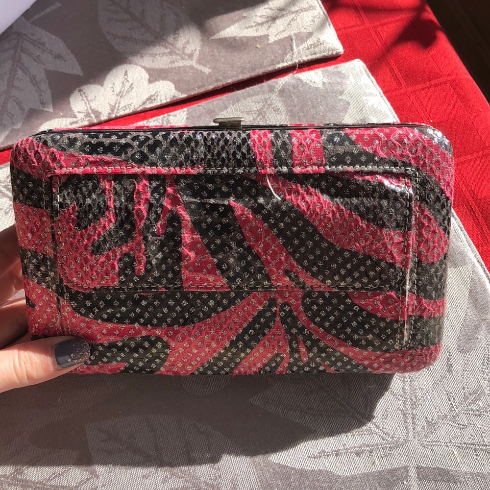 NEW Pink Zebra Print Wallet/clutch